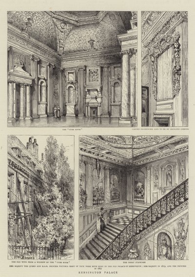 Palacio de Kensington de Henry William Brewer